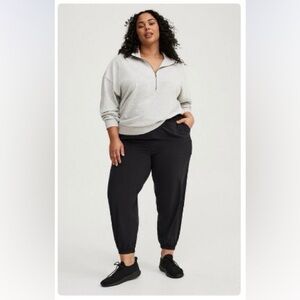 Torrid stretch woven Black Jogger Pants